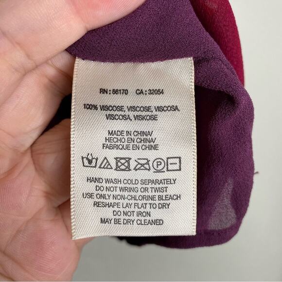 Maeve x Anthropologie Anderson Patchwork Floral Color Block Blouse Medium - Picture 5 of 9